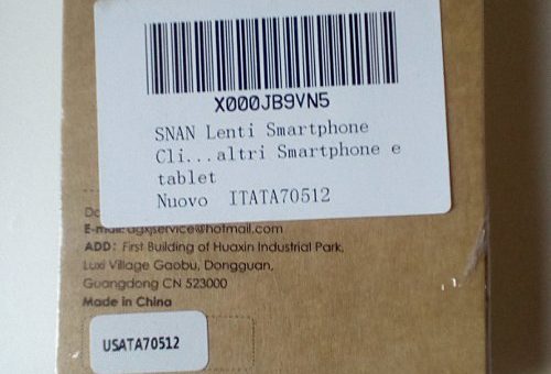 Lenti SNAN per smartphone e tablet