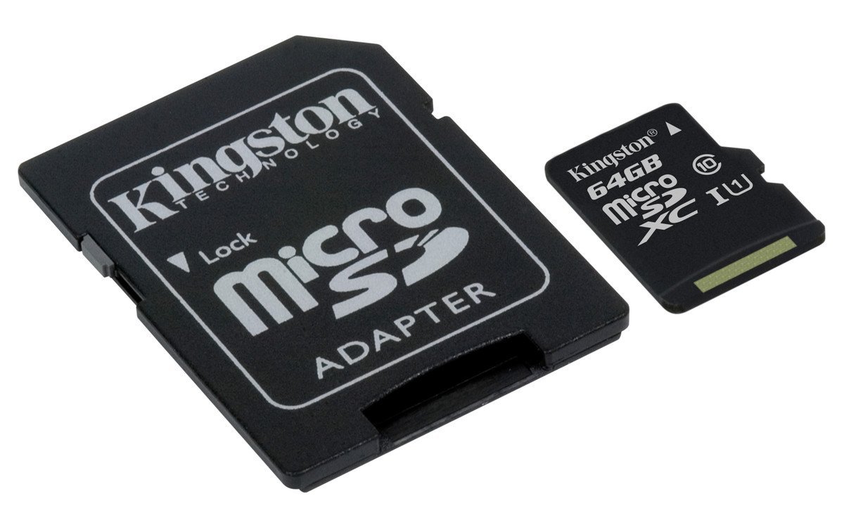 Kingston SDCS/64GB Canvas Select Scheda MicroSD con Adattatore SD 1 618pqyV2B9zL._SL1200_