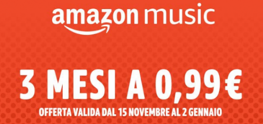 Offerta Amazon Music: 3 mesi a 0,99€
