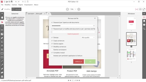 Icecream PDF Editor: fa tutto.. e lo fa gratis! 4 Icecream PDF Editor