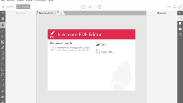 Icecream PDF Editor: fa tutto.. e lo fa gratis!