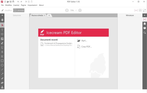 Icecream PDF Editor: fa tutto.. e lo fa gratis! 1 Icecream PDF Editor