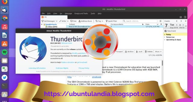 Rilasciata una nuova versione di MozillaThunderbird, tutte le modifiche descritte in dettaglio.