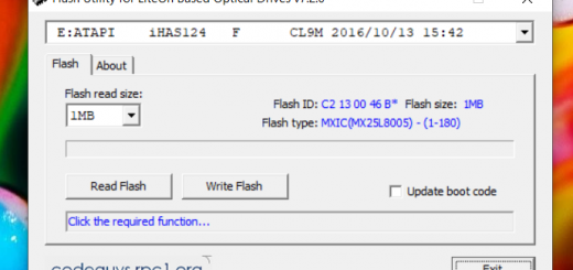 Backup/Flash firmware lettori LiteOn/PLDS!