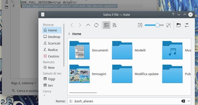 Come creare un alias personalizzato su Linux