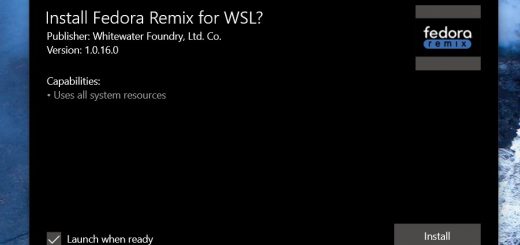 Fedora Remix disponibile per WSL