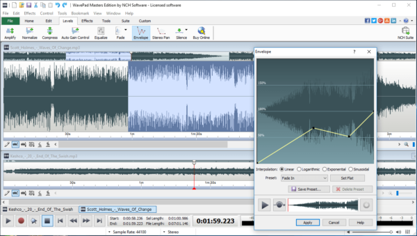 3 programmi di editing audio e musicale free