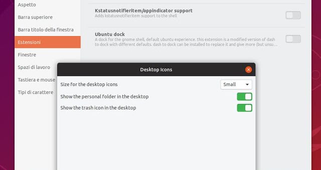 Ubuntu 19.04 userà l’estensione Desktop icons (e l’ultima versione di Nautilus)