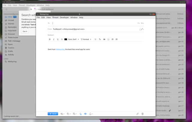 mailspring il client di posta per linux che non ti aspettavi 2