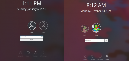 KDE Plasma 5.16: miglioramenti alle schermate di blocco, accesso e disconnessione