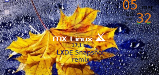 MX Linux 17.1 – Snapshot LXDE Desktop 64 Remix Italia