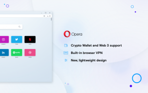 Arriva Opera 60: restyling dell’interfaccia utente e wallet per criptovalute