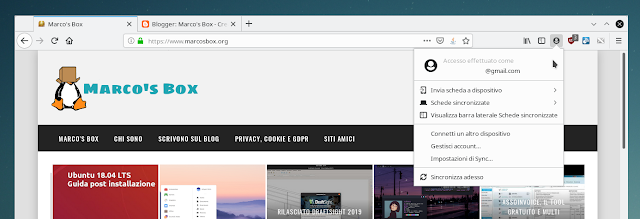 Firefox 67 mostrerà l’avatar dell’account utente nella barra degli strumenti