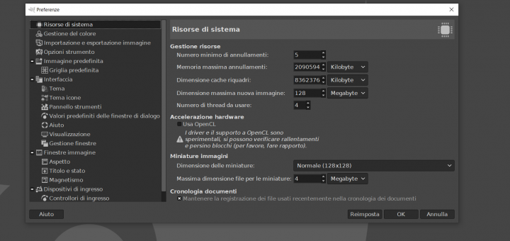 GIMP 2.10.10 rilasciato: multi-threading, supporto HiDPI e molto altro!