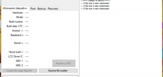 Creare file scatter per smartphone/tablet MediaTek!
