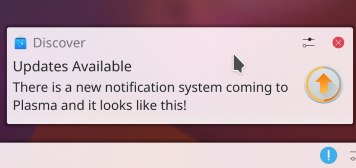 KDE Plasma 5.16 rinnova completamente le notifiche