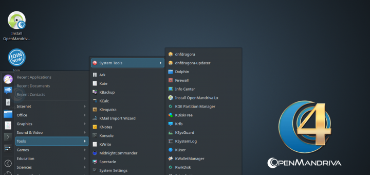 OpenMandriva Lx 4.0 RC rilasciata: nuovo Kernel, nuovi aggiornamenti!