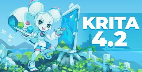 Rilasciato Krita 4.2.0: miglioramenti nelle prestazioni e miglior supporto alle tavolette grafiche