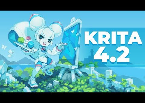 Rilasciato Krita 4.2.0: miglioramenti nelle prestazioni e miglior supporto alle tavolette grafiche