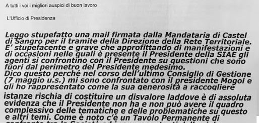 SIAE: Blandini contro Mogol. “La tua generosità rischia di essere un disvalore”