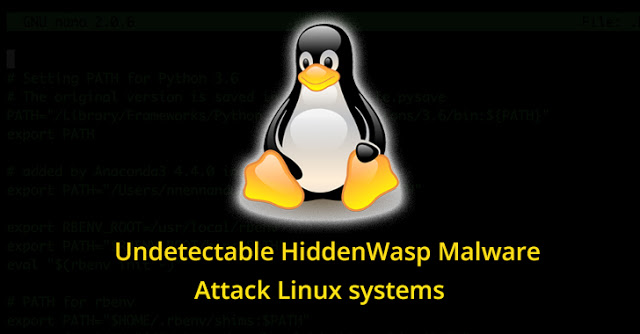 Stai attento Linux a Hiddenwasp.