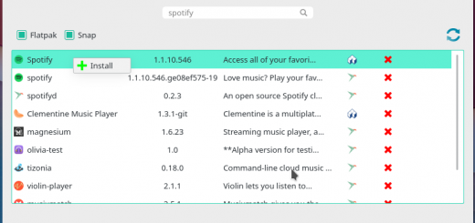 fpakman: il nuovo tool di Manjaro per gestire Flatpak e Snap