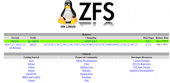 Il file system ZFS in arrivo su Ubuntu 19.10?