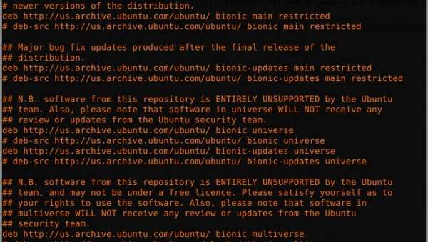 Come configurare sources-list su Debian 10