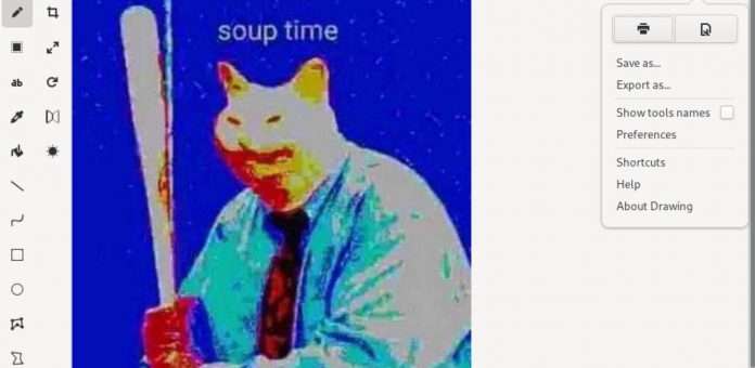 Drawing l’alternativa a Paint per distro GNU/Linux