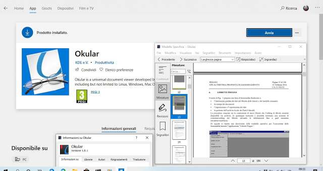 Kate e Okular sbarcano sul Microsoft Store di Windows 10