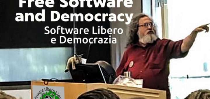 Software libero e democrazia. Conferenza di Richard Stallman a Genova