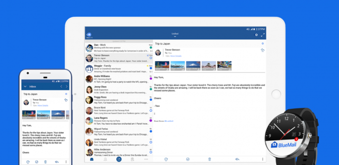BlueMail: il client e-mail da record su Android arriva su Linux!