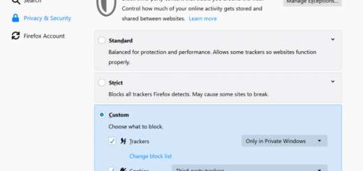 Firefox inizia a bloccare i cookie di terze parti di default