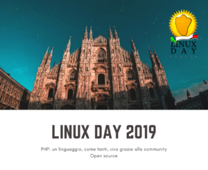 Linux Day 2019… Secondo voi potevo mancare?
