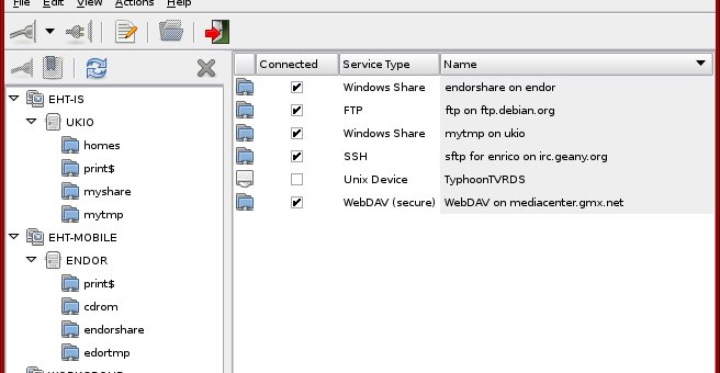 Come gestire facilmente le connessioni locali e remote ai filesystem con Gigolo.