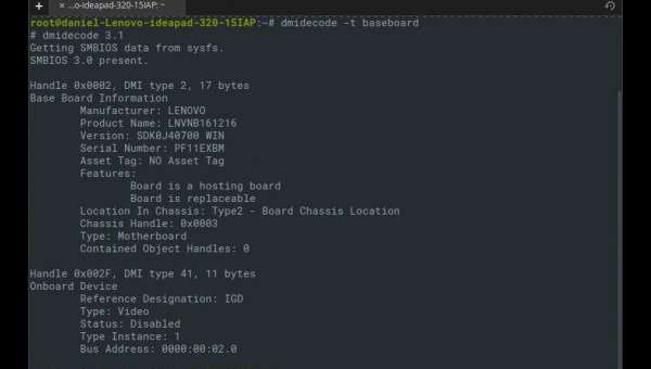 Come ottenere dati sull’hardware