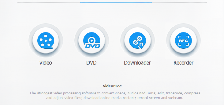 Elaborate video 4K con VideoProc!