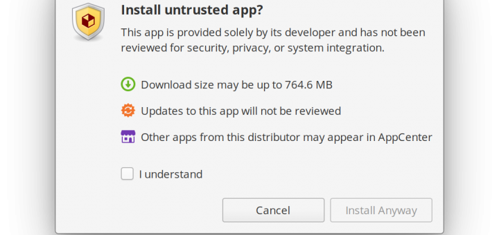 elementary OS aggiunge il supporto ai flatpak da Flathub