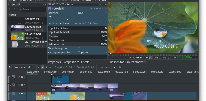 KDE porta Kdenlive sullo Snap Store e lancia LabPlot 2.7