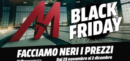 Mediaworld Black Friday 2019: le migliori offerte!