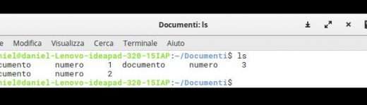 Rimuovere spazi nei testi tramite riga di comando