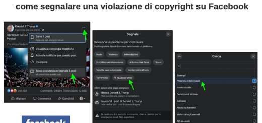 Come segnalare una violazione di copyright su Facebook e sugli ai social media