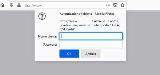 Apache: proteggere il contenuto di una directory