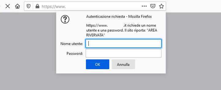 Apache: proteggere il contenuto di una directory