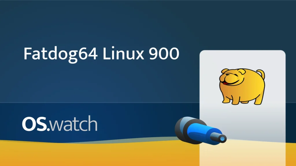 Rilasciata Fatdog64 Linux 900