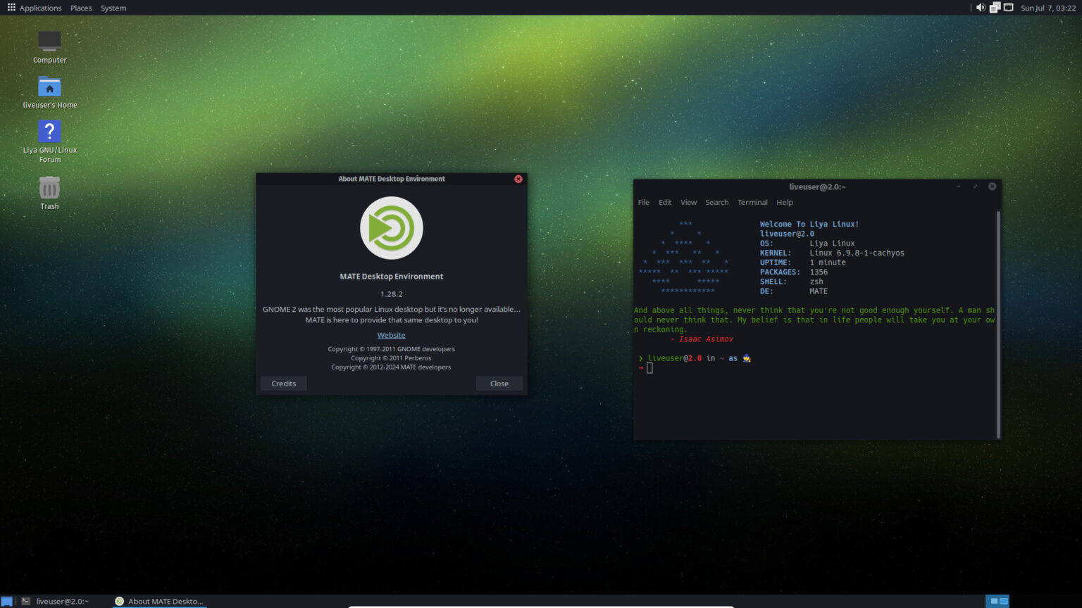 Liya Linux è una distribuzione GNU/Linux basata su Arch Linux ...