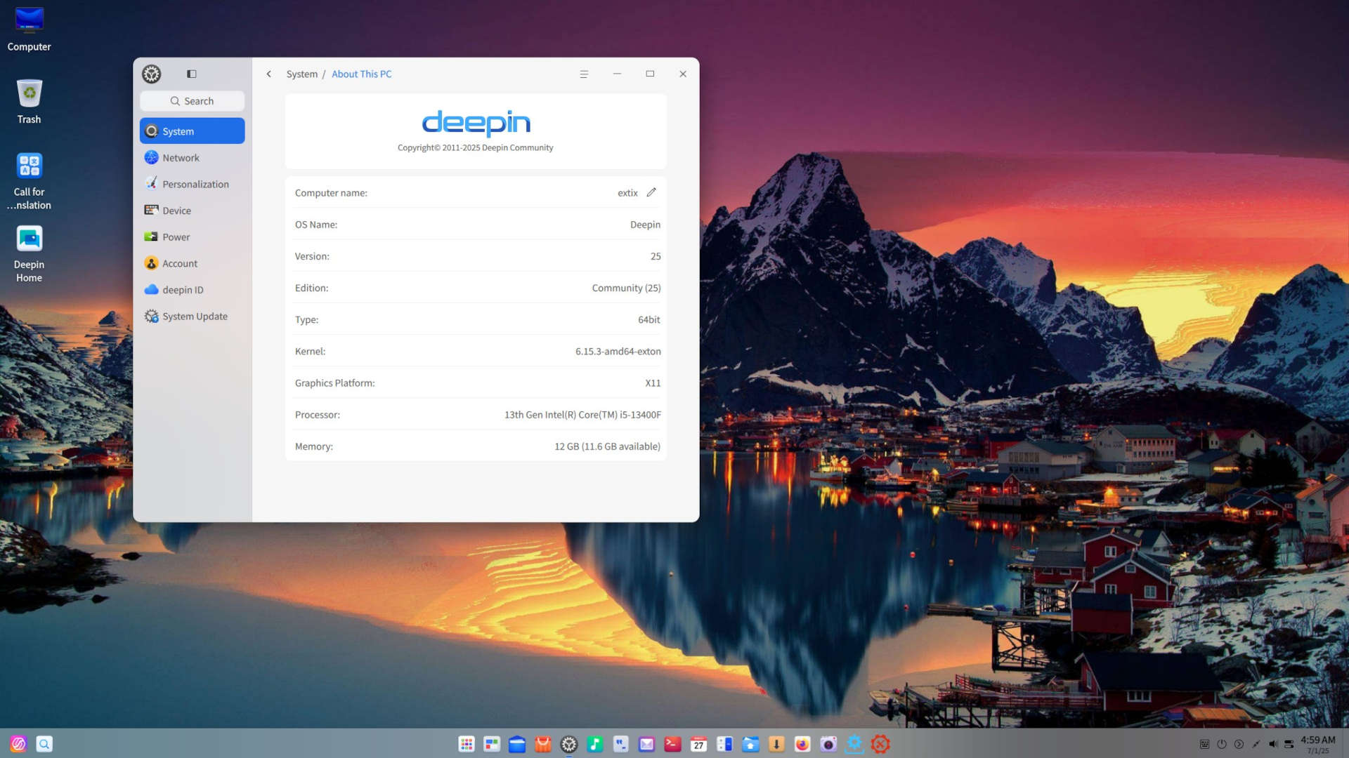 Rilasciata ExTiX Deepin 25.7: Una distribuzione GNU/Linux basata su ...