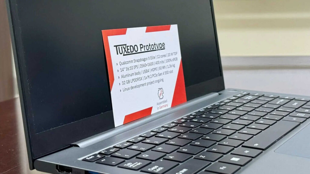 TUXEDO Computers sospende lo sviluppo dei notebook ARM con Snapdragon X1 Elite: ecco perché
