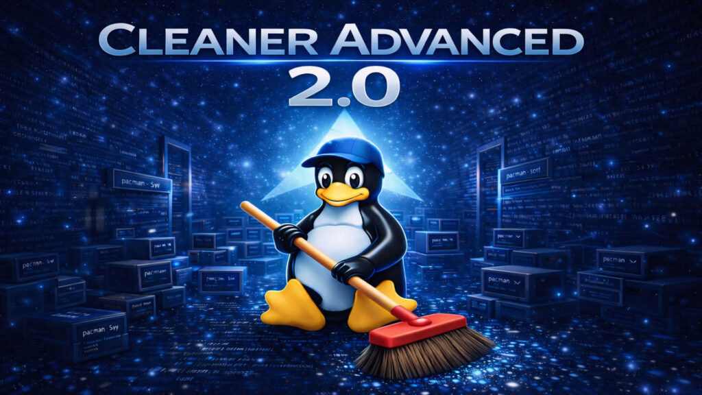 Rilasciato Cleaner Advanced 2.0: lo script di pulizia per Arch Linux si rinnova Rilasciato Cleaner Advanced 2.0: lo script di pulizia per Arch Linux si rinnova