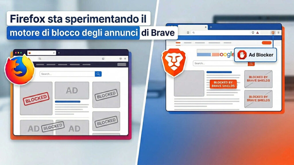 Firefox testa il blocco annunci di Brave: ecco come abilitarlo